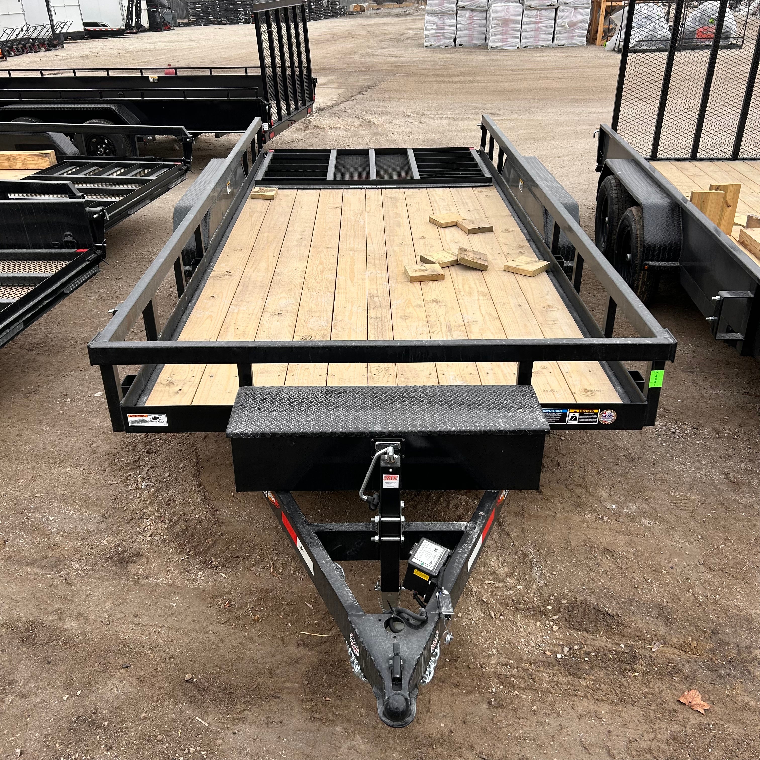 H&H Trailers H8216HTRS-100 16 FT. Landscape Trailer - Image 3