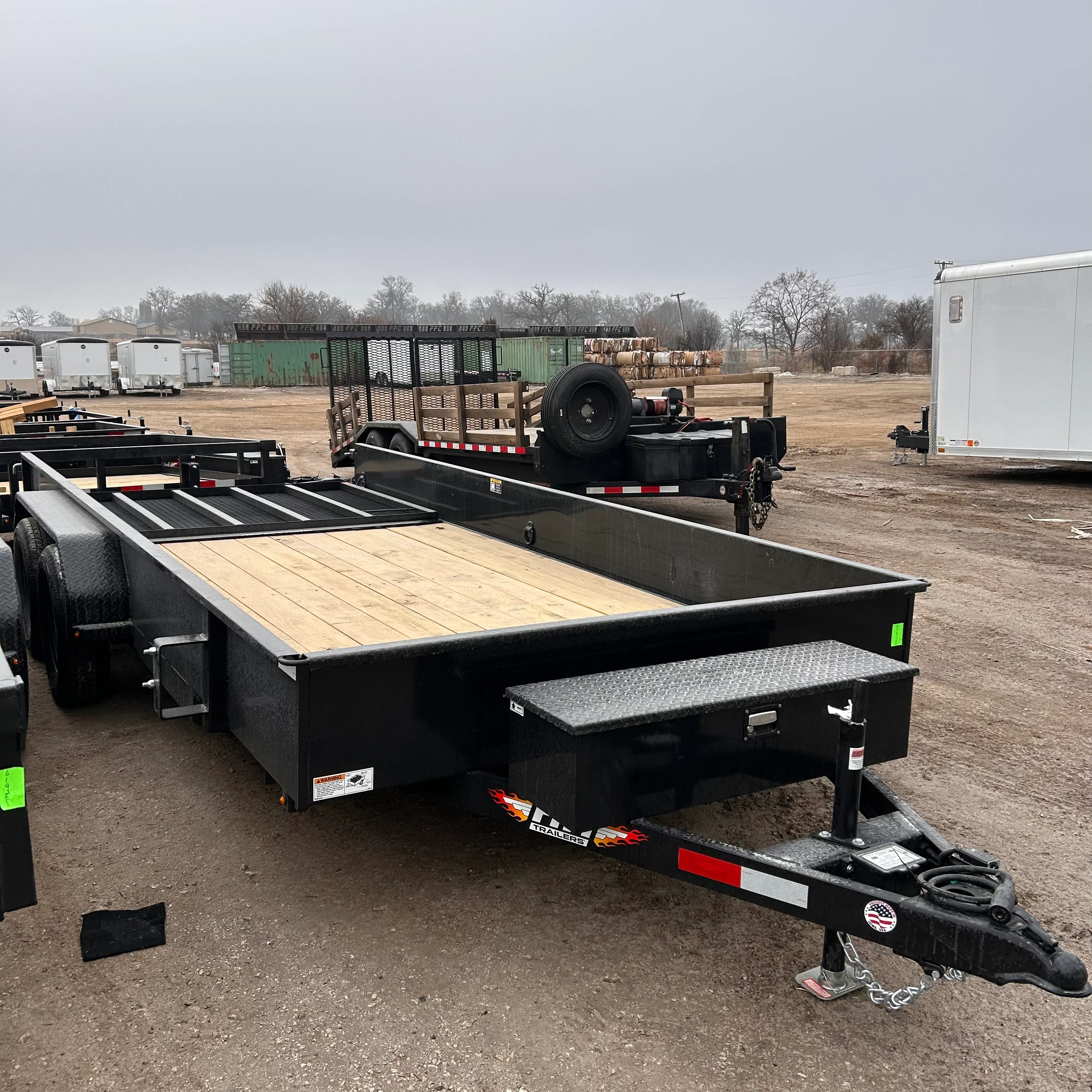 H&H Trailers H8216TSS-070 16 FT. Steel Utility Trailer - Image 4