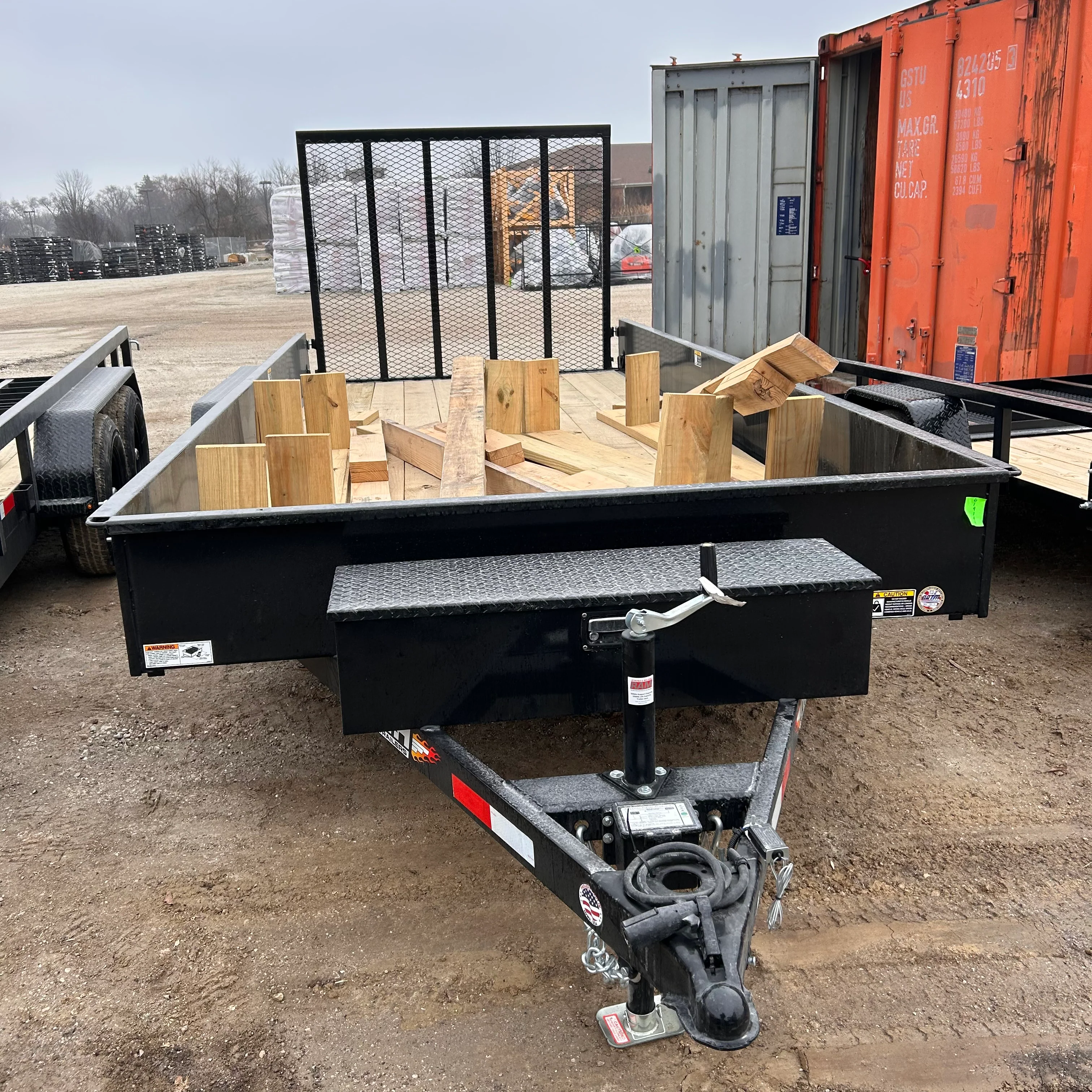 H&H Trailers H8216TSS-070 16 FT. Steel Utility Trailer - Image 3