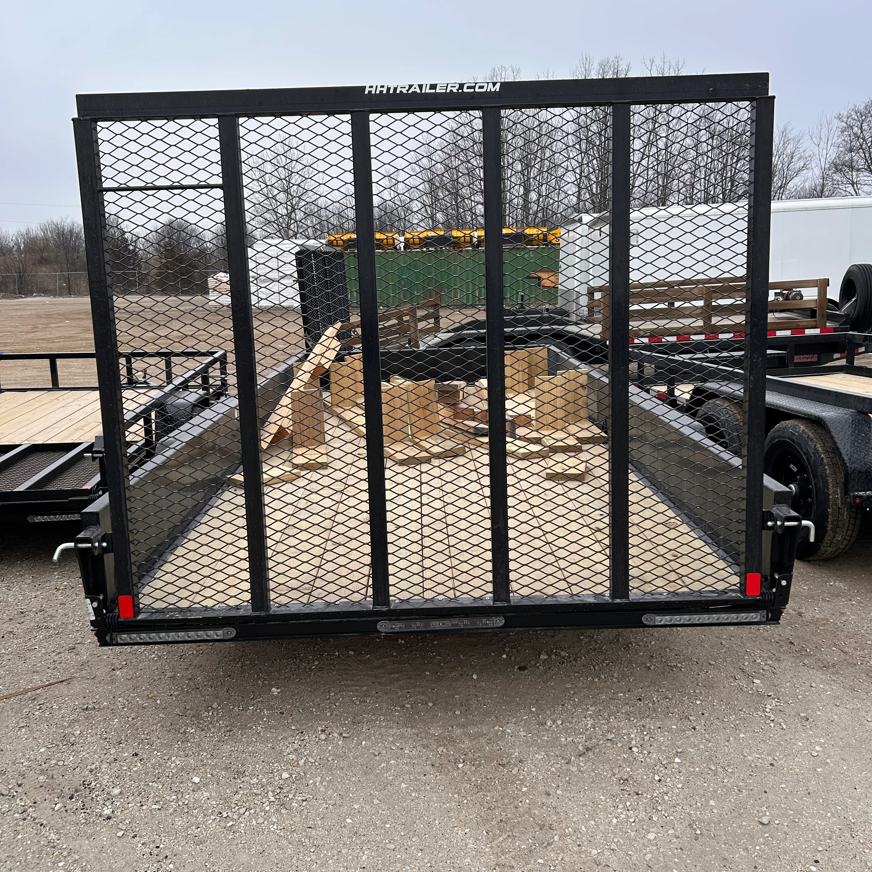 H&H Trailers H8216TSS-070 16 FT. Steel Utility Trailer - Image 4