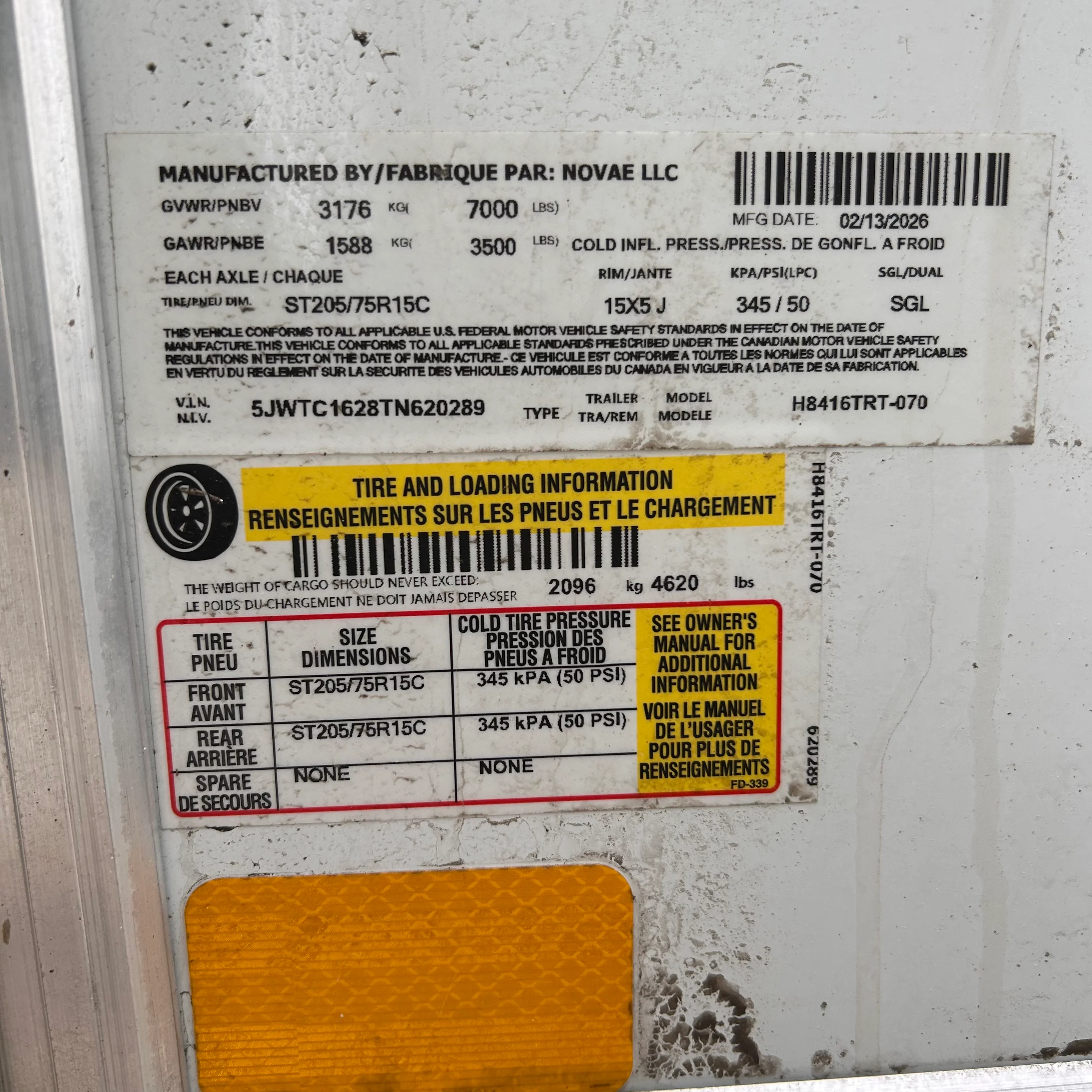 H&H Trailers H8416TRT-070 16 FT. Enclosed Trailer - Image 6