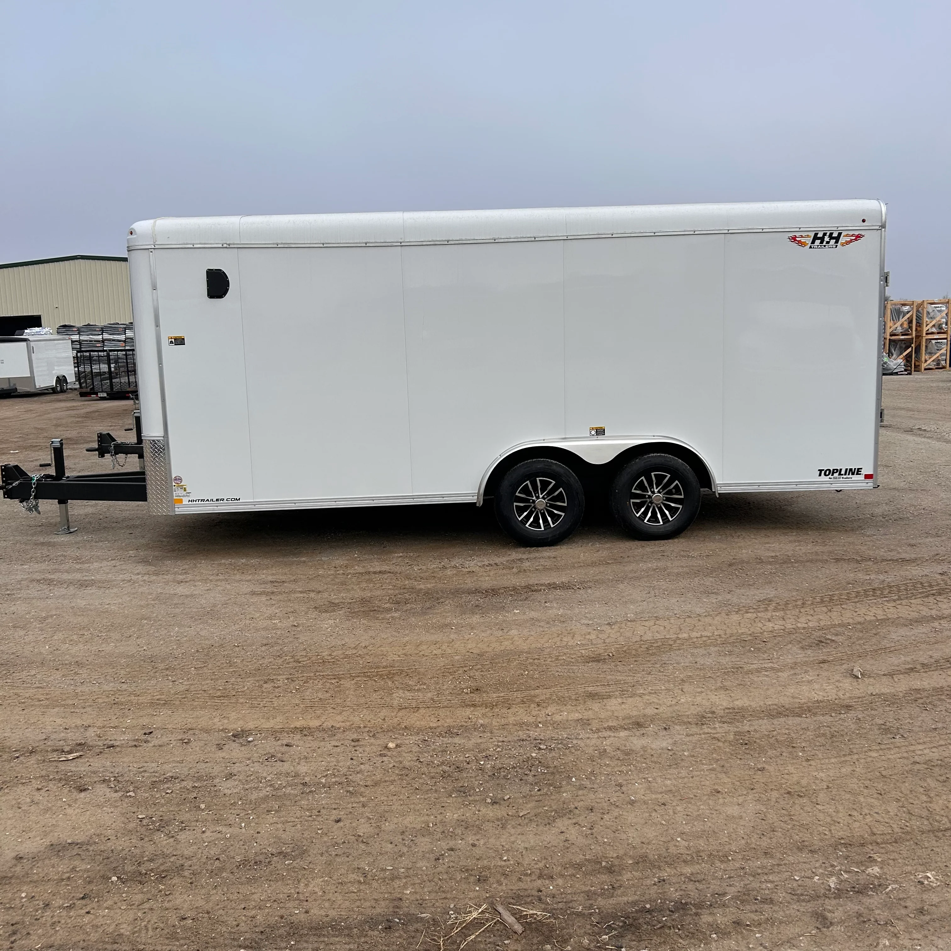 H&H Trailers H9618TT-100 18 FT. Topline Enclosed Trailer - Image 3