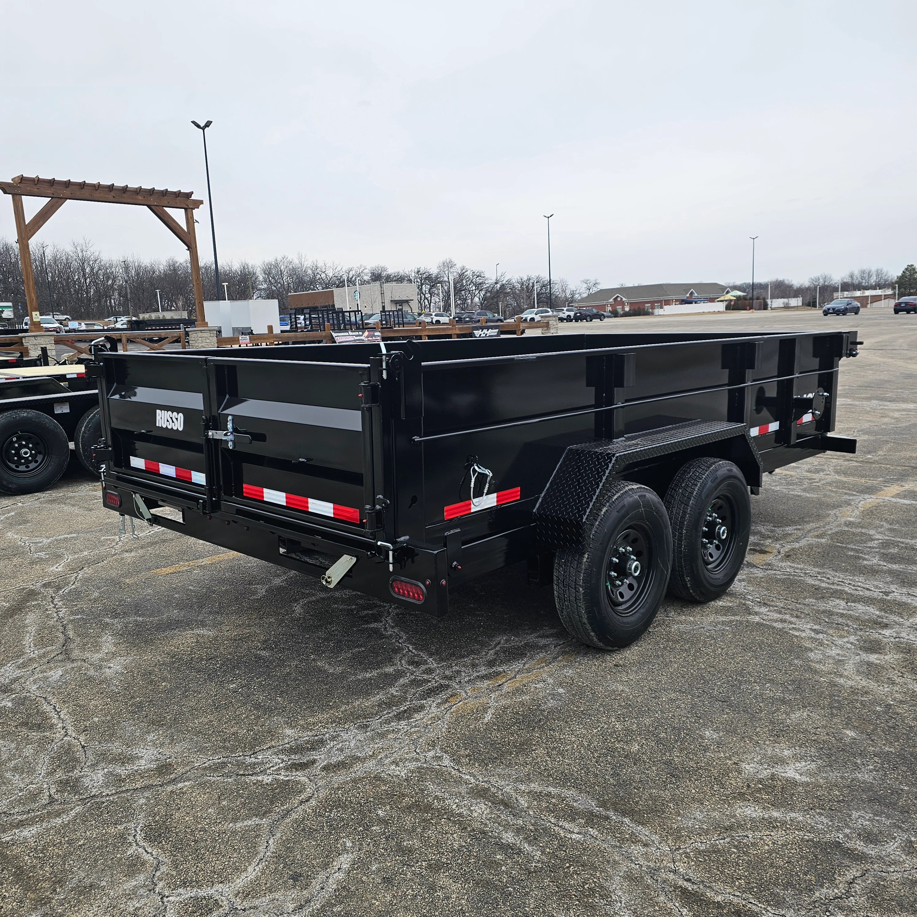 Midsota Nova NDT8214-BP-154 14 FT. Dump Bed Trailer - Image 5