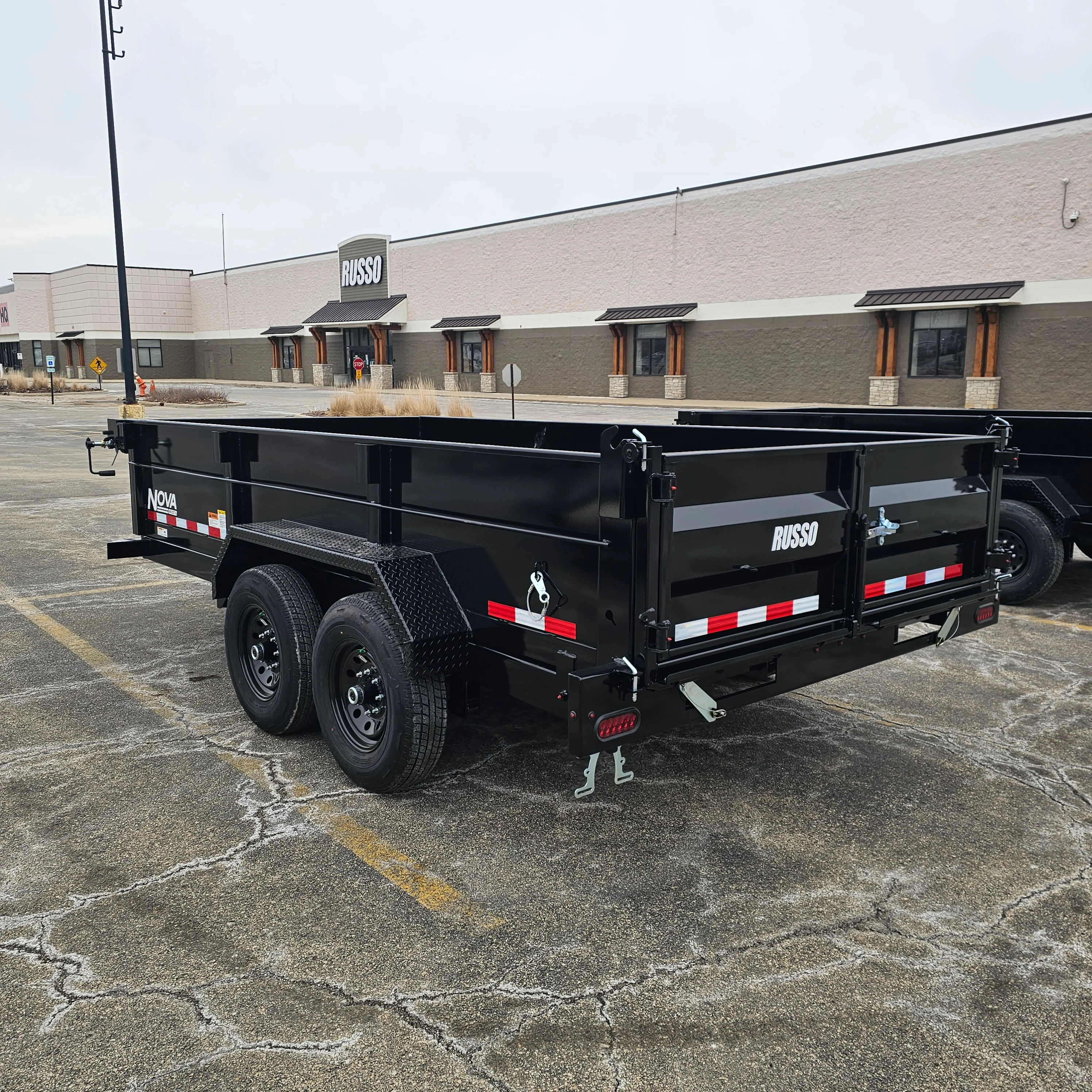 Midsota Nova NDT8214-BP-154 14 FT. Dump Bed Trailer - Image 7