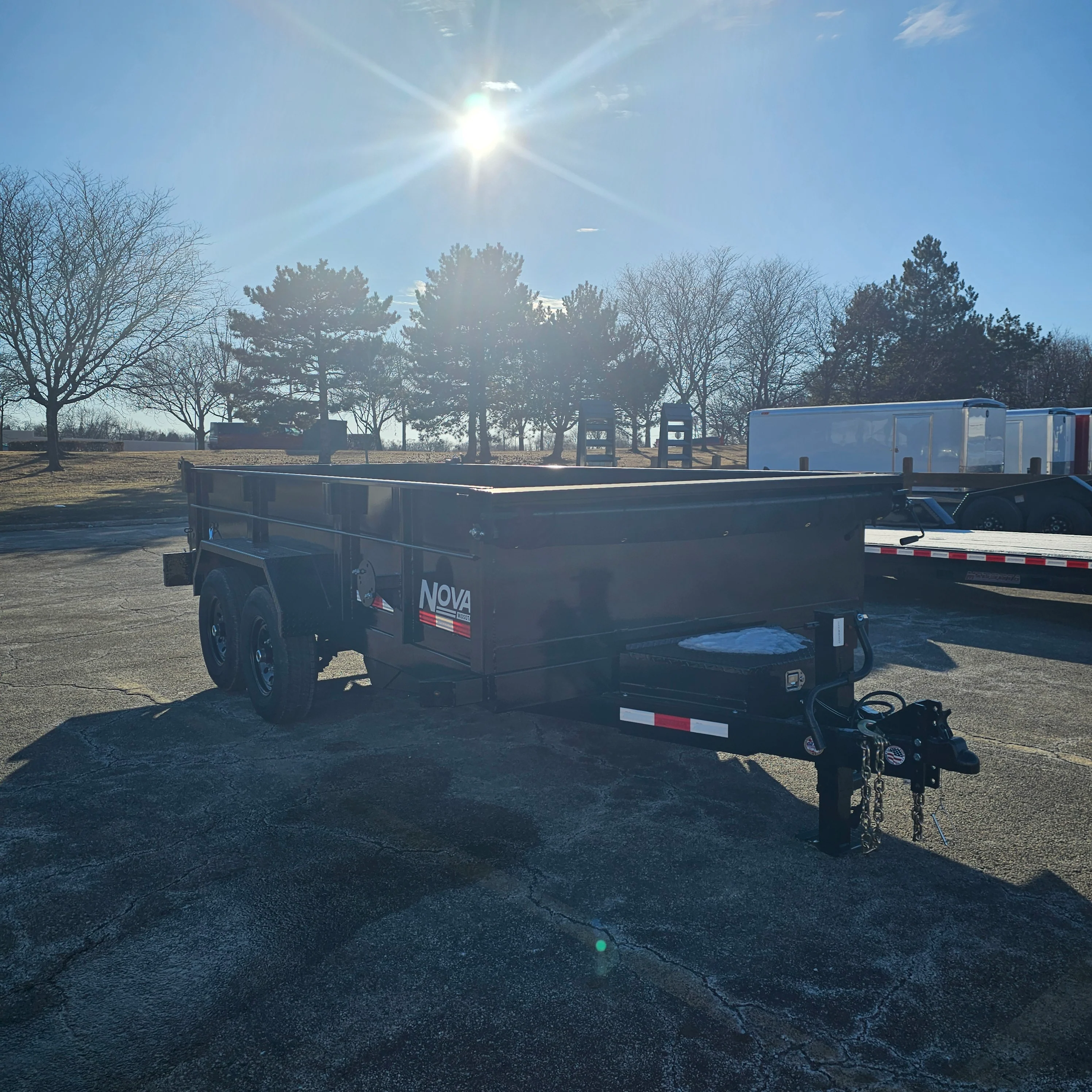 Midsota Nova NDT8214-BP-154 14 FT. Dump Bed Trailer - Image 3