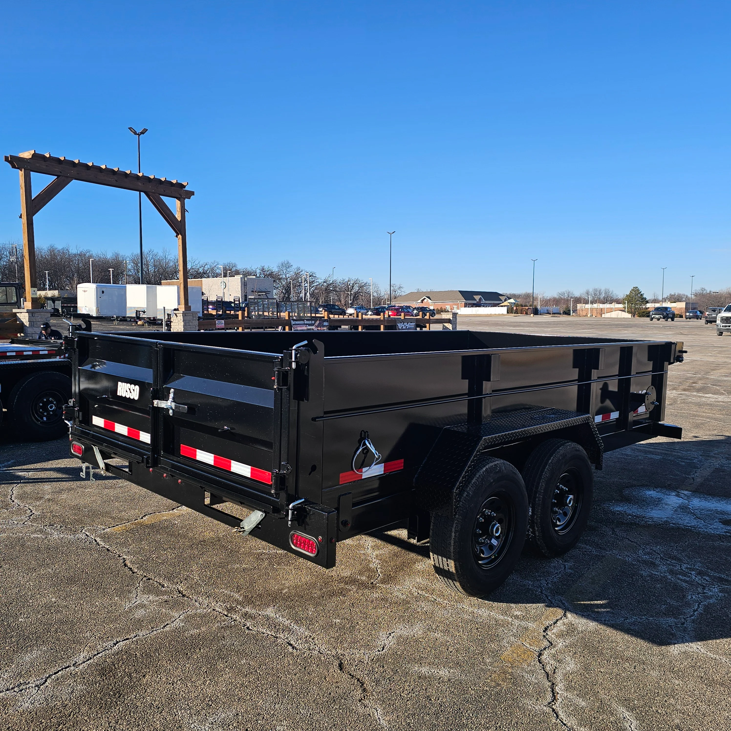 Midsota Nova NDT8214-BP-154 14 FT. Dump Bed Trailer - Image 4