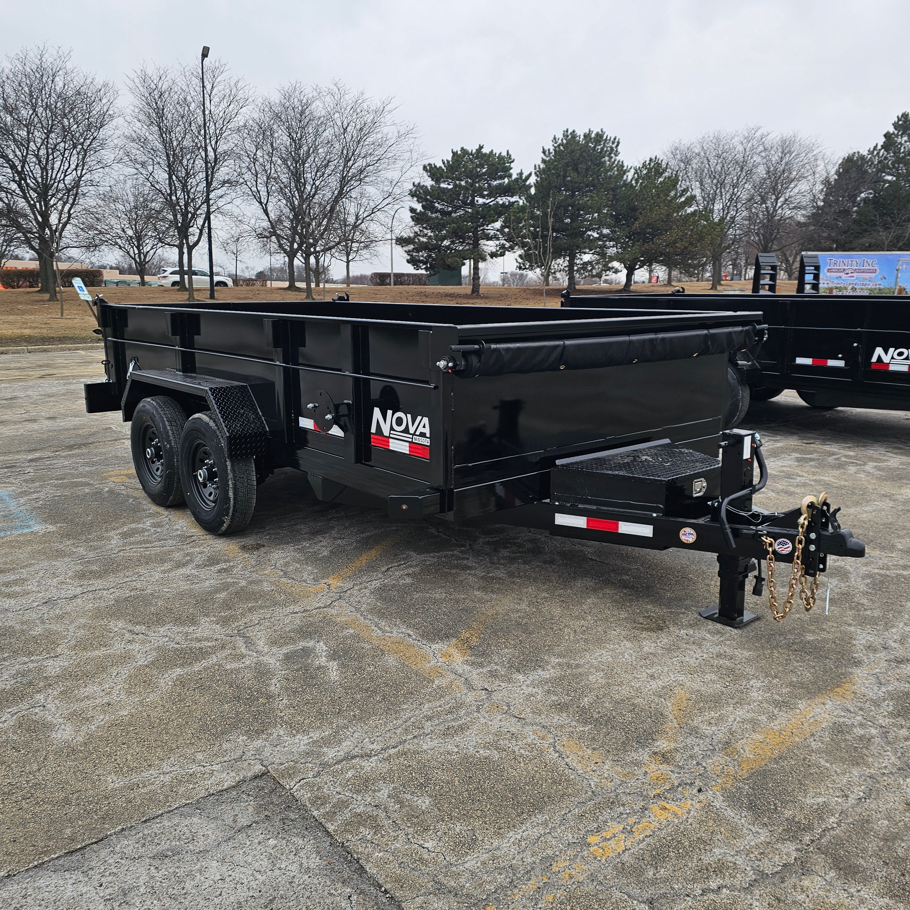 Midsota Nova NDT8214-BP-154 14 FT. Dump Bed Trailer - Image 4