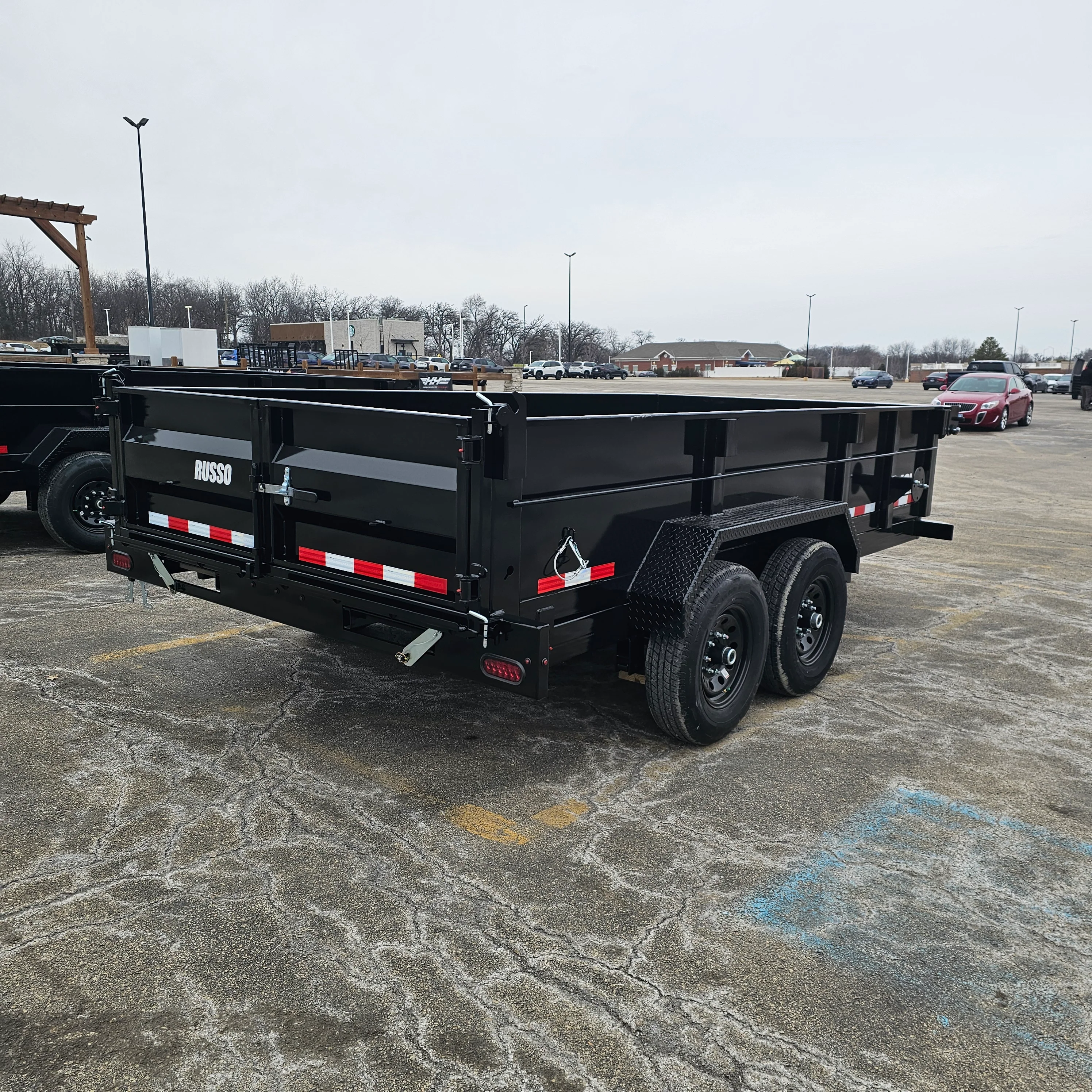 Midsota Nova NDT8214-BP-154 14 FT. Dump Bed Trailer - Image 5