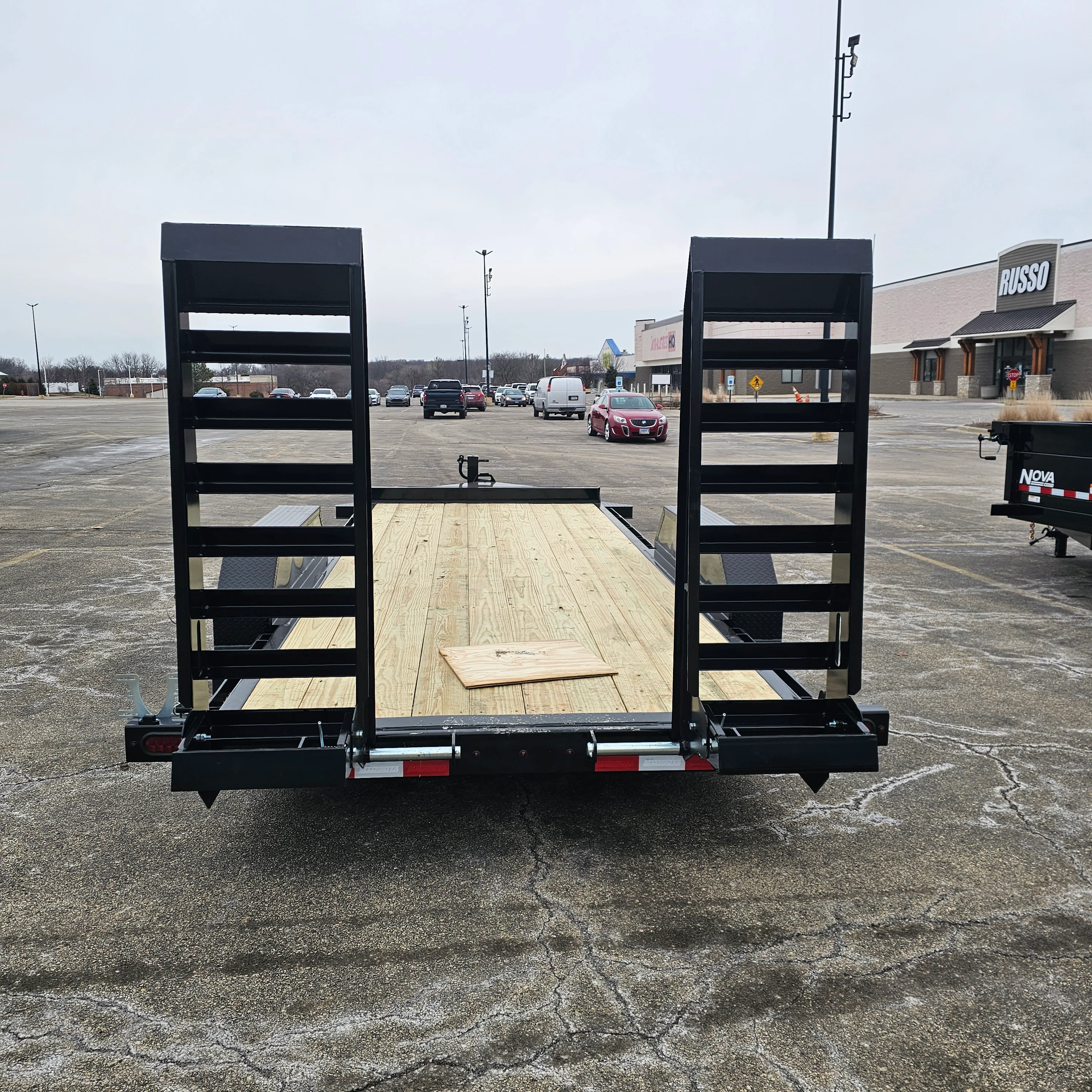 Midsota NST18-BP-154 18 FT. Skid Steer Trailer - Image 5