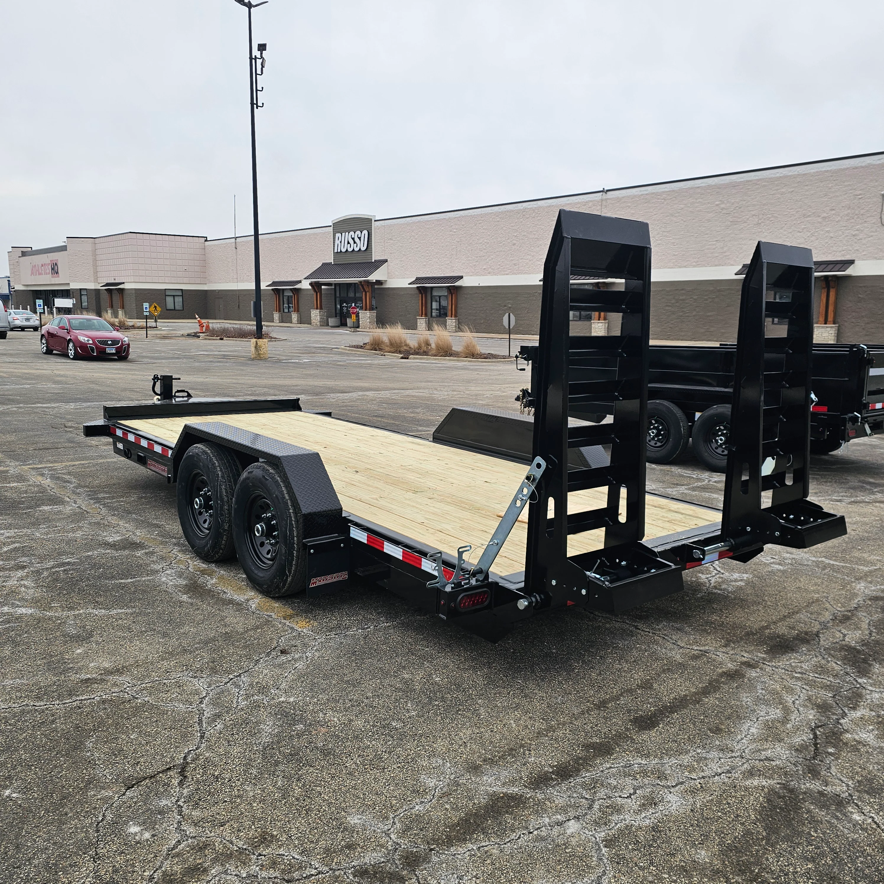 Midsota NST18-BP-154 18 FT. Skid Steer Trailer - Image 6