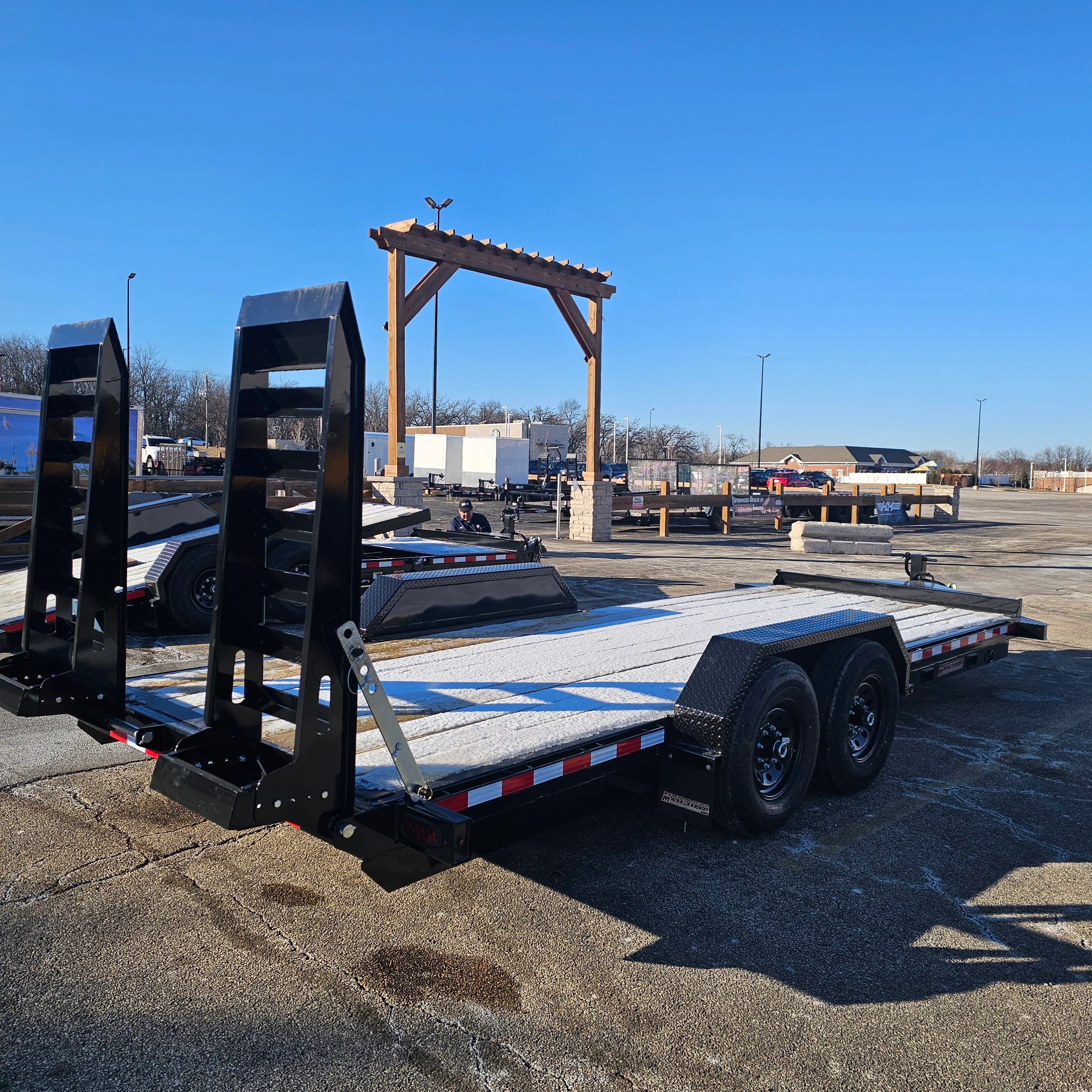 Midsota NST20-BP-154 20 FT. Midsota Skid Steer Trailer - Image 4