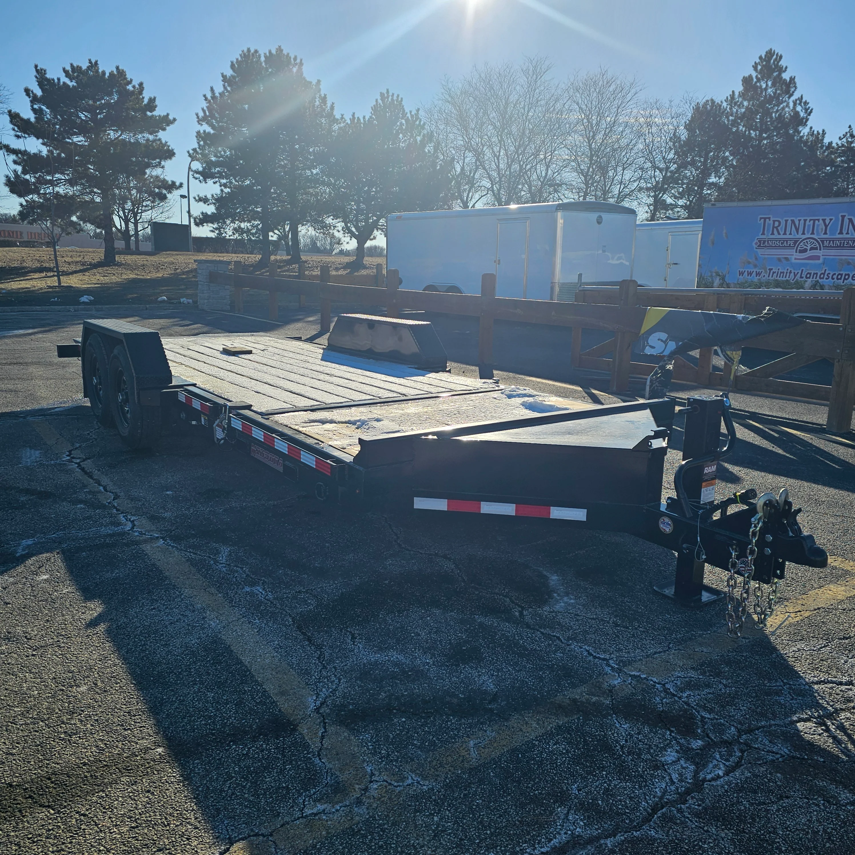 Midsota NTB20-BP-154 20 FT. Tilt Bed Trailer - Image 3