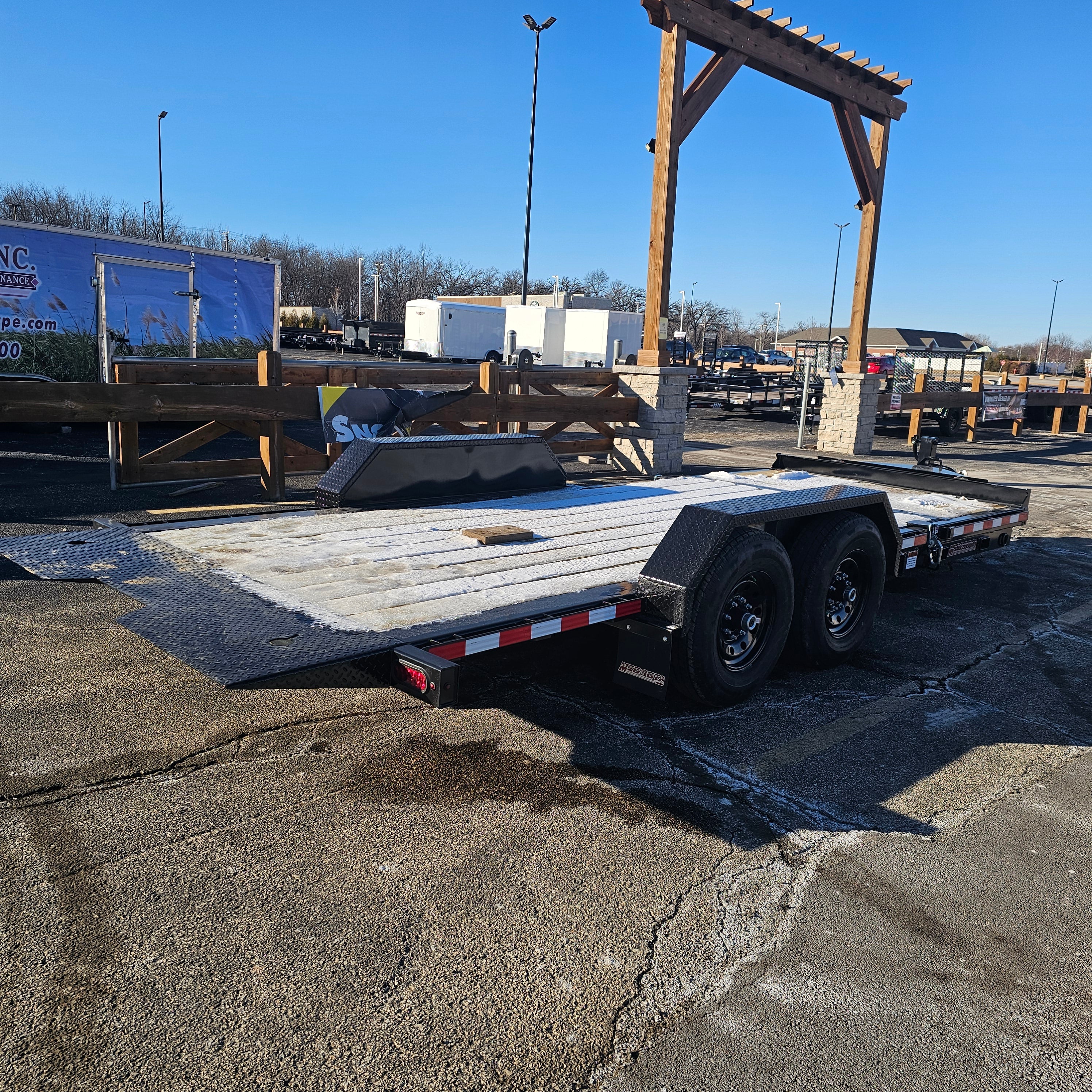 Midsota NTB20-BP-154 20 FT. Tilt Bed Trailer - Image 4