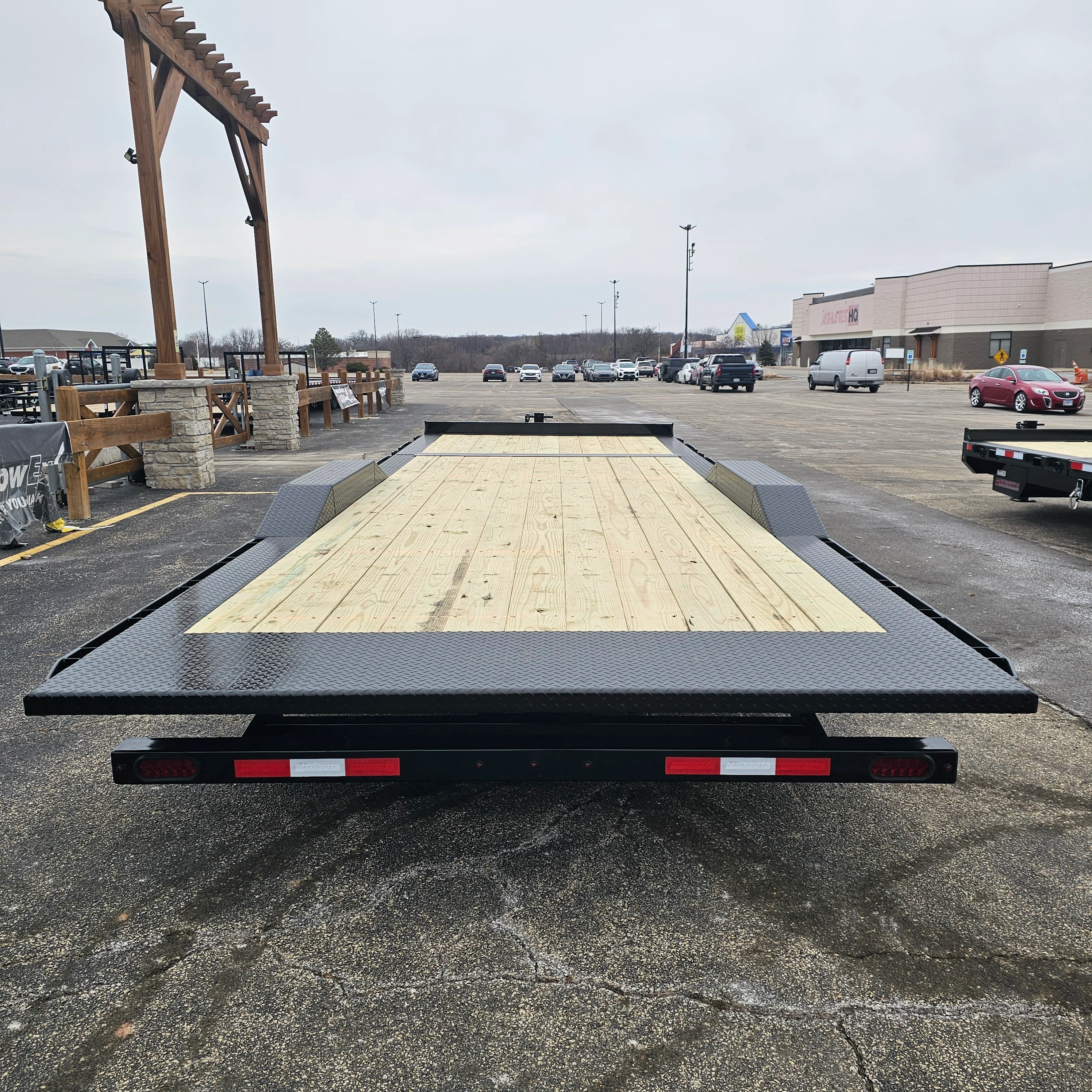 Midsota NTBWB24-BP-176 24 FT. Skid Steer Wide Body Trailer - Image 5