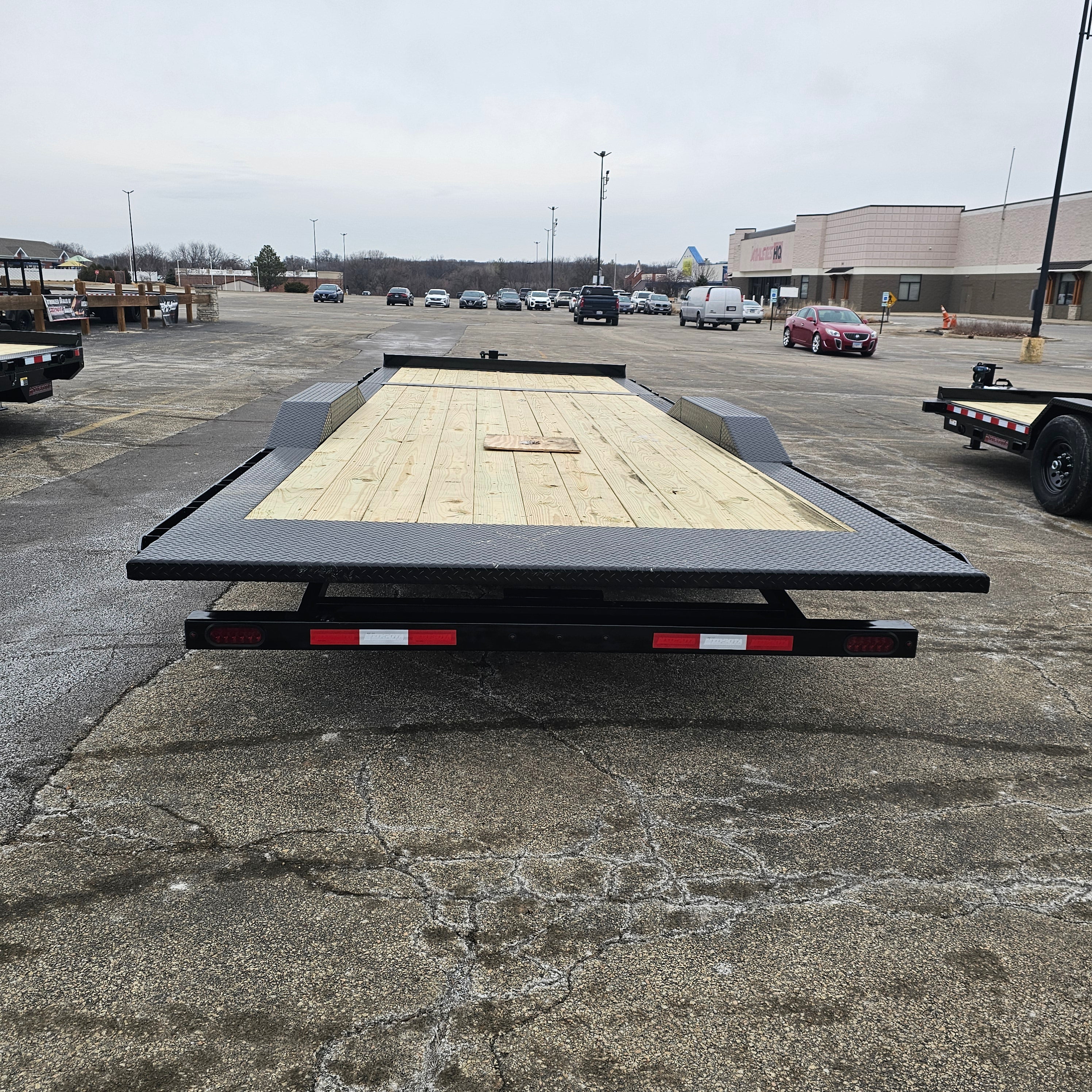 Midsota NTBWB24-BP-176 24 FT. Skid Steer Wide Body Trailer - Image 4