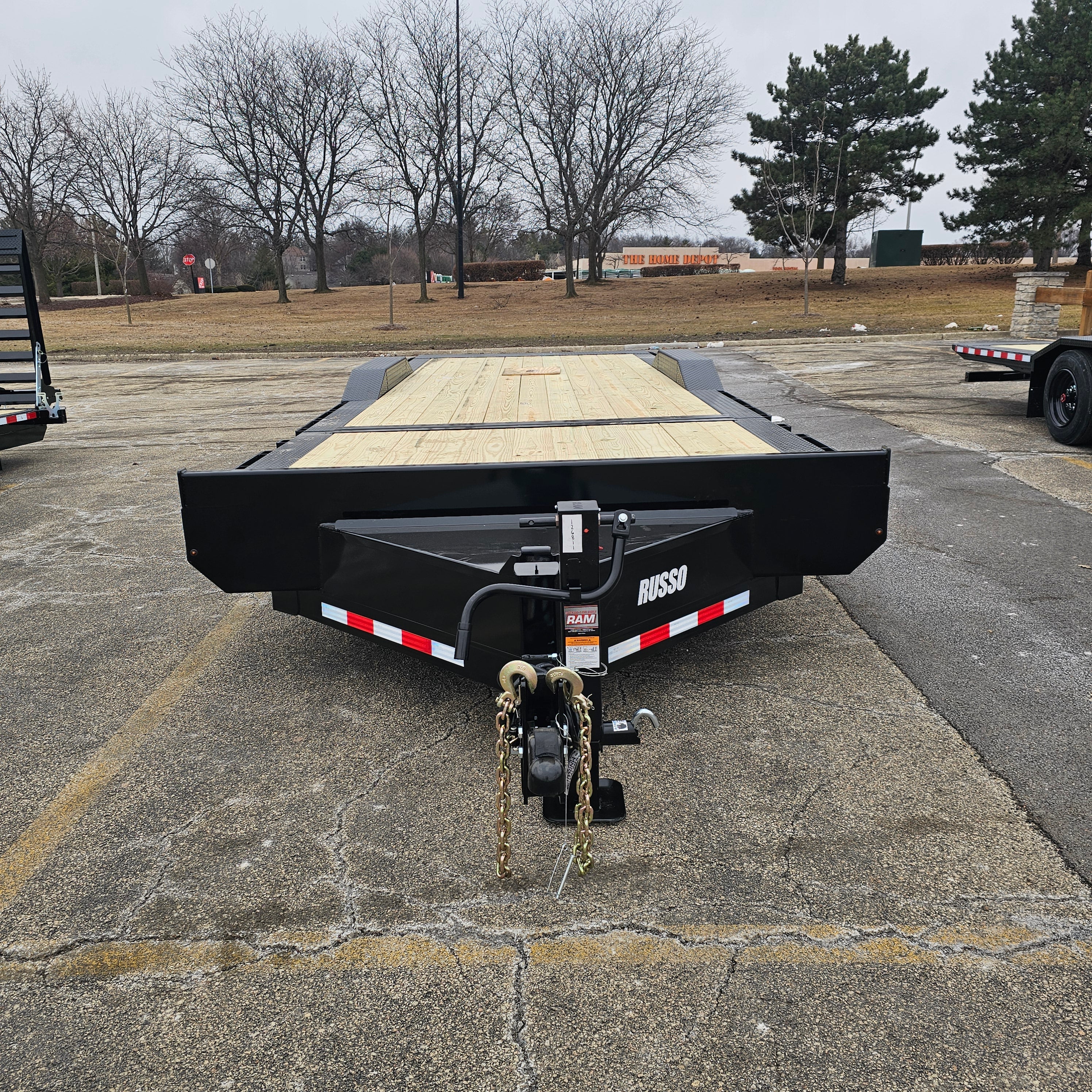 Midsota NTBWB24-BP-176 24 FT. Skid Steer Wide Body Trailer - Image 6